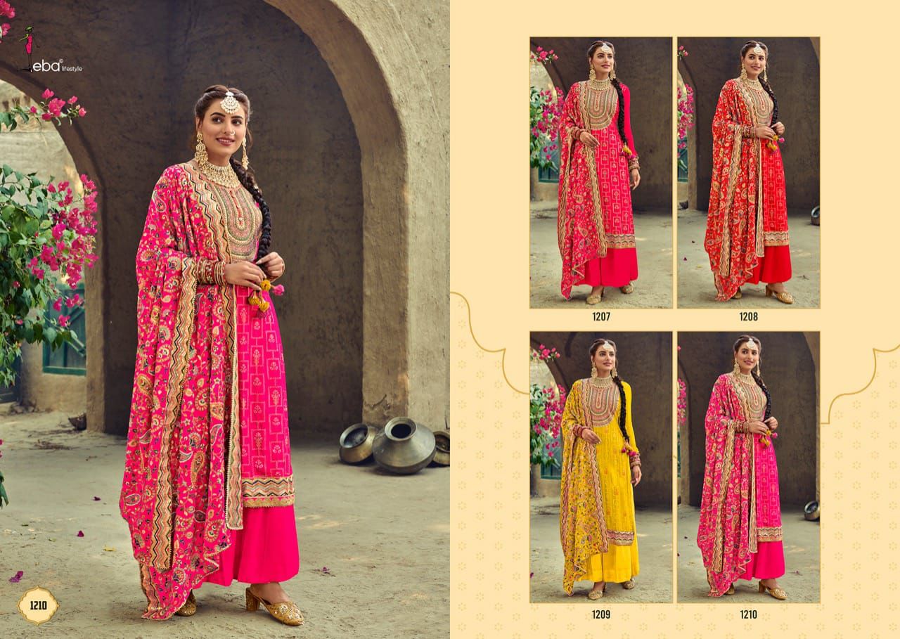 SATRANGI Heavy Festive Wear Designer Georgette Salwar Suit Collection